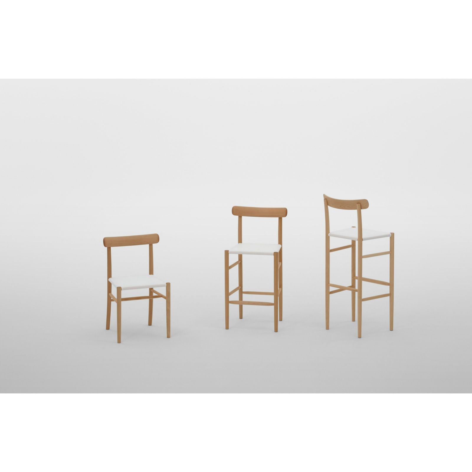 LightwoodバースツールMid（張座） | 【公式】マルニ木工オンライン