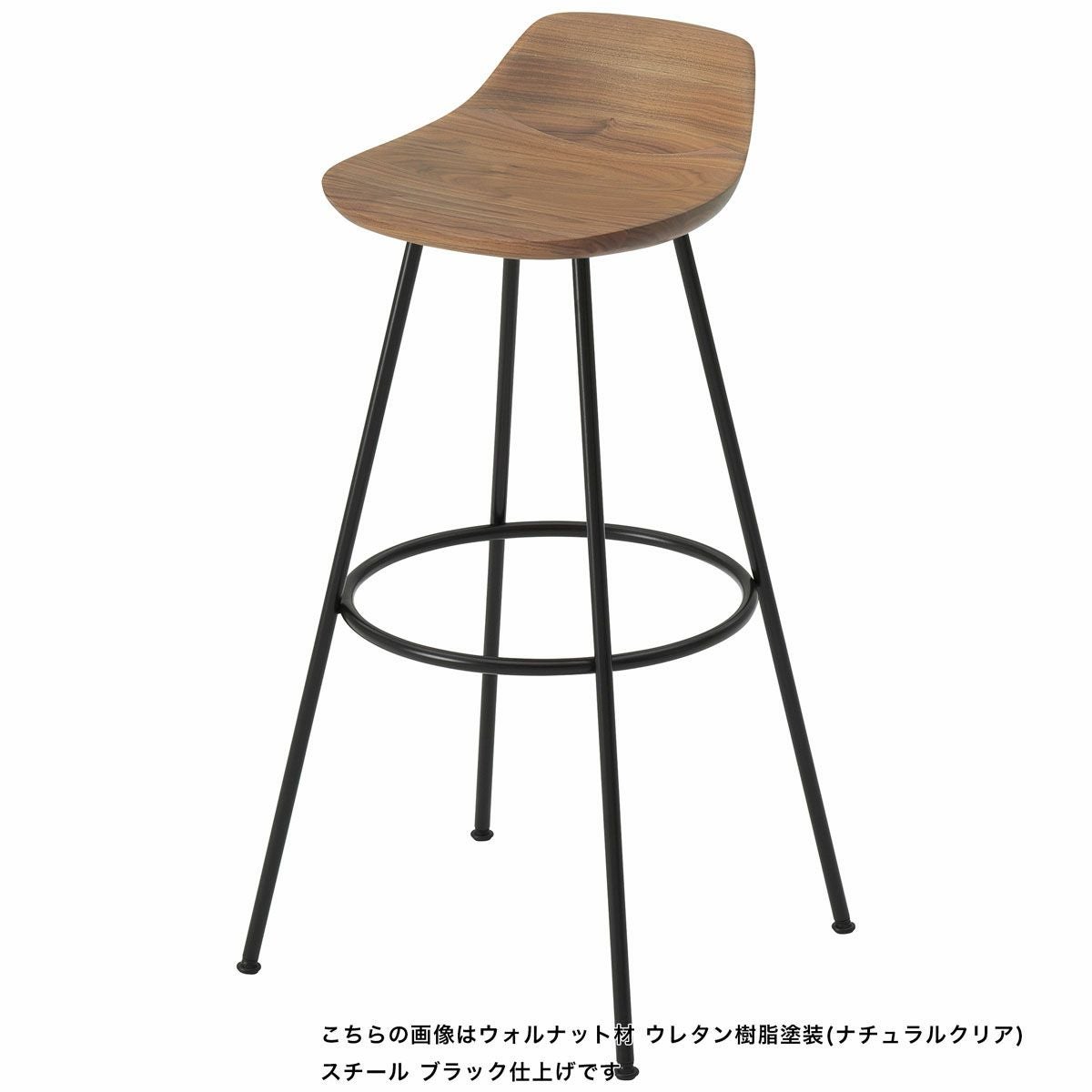 ①◯maruni HIROSHIMA マルニコレクション ヒロシマ スツールHigh ハイスツール ビーチ材 マットブラック ブラッシュ仕上げ ジモティ姫路 HIROSHIMAスツールHigh | 【公式】マルニ木工オンラインショップ | maruni