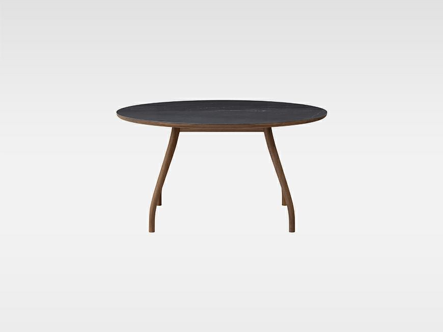 ダークマルキーナ／ウォルナット ナチュラルブラウン(CA-0)<br>ラウンドテーブル140のイメージです