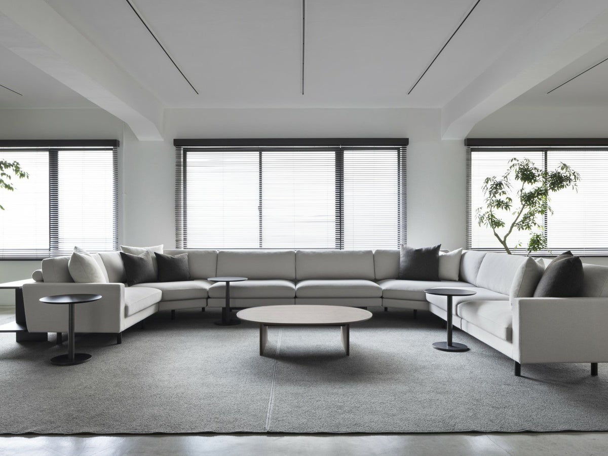 コーヒーテーブル120(楕円)<br>ウォルナット ナチュラルブラウン(CA-0)