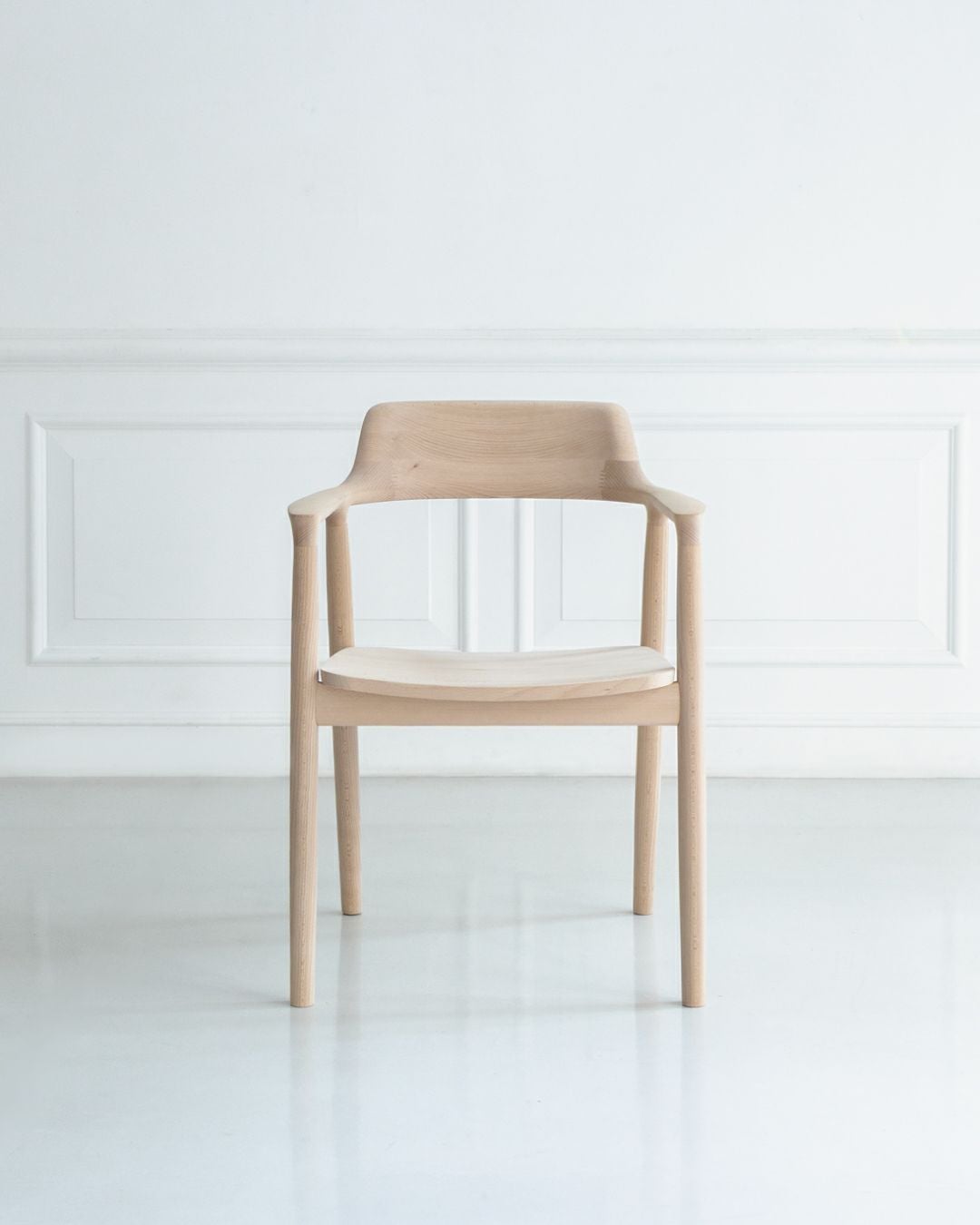 HIROSHIMAアームチェア（板座）【HIROSHIMA natural・数量限定