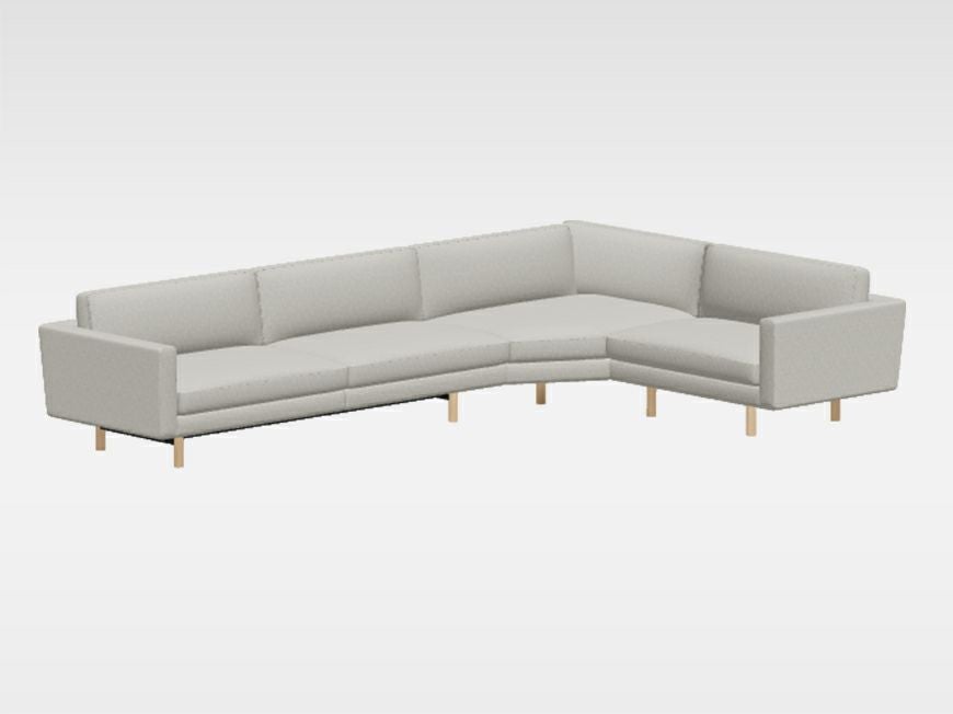 HIROSHIMAワイドツーシーターソファ用フレーム脚【パーツ・脚