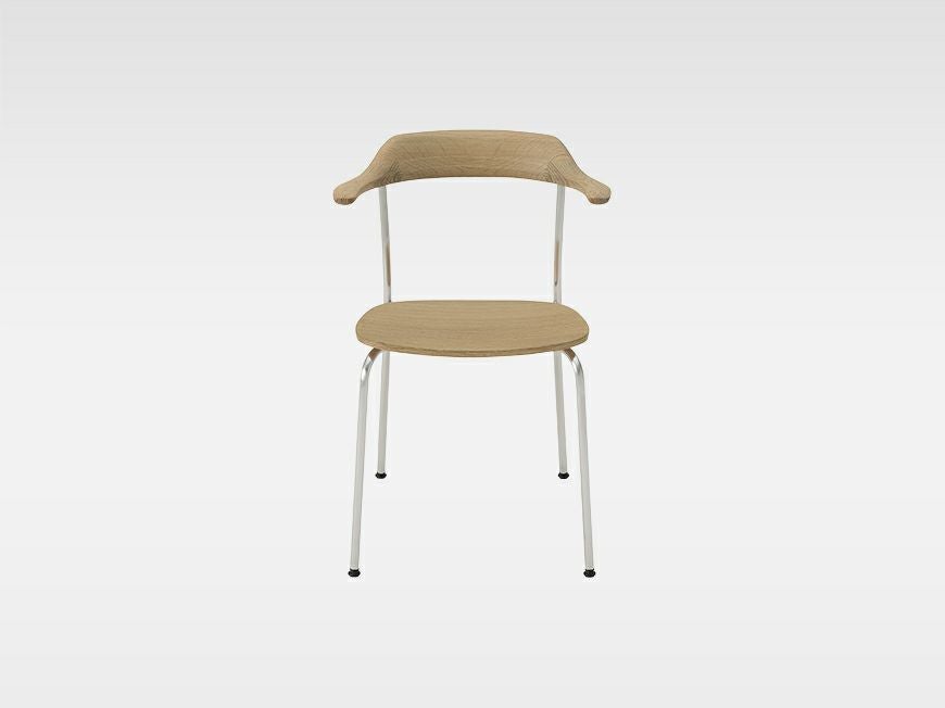 HIROSHIMAアームチェア（スタッキング・板座） | 【公式】マルニ木工